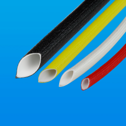 Ống bọc sợi thủy tinh cao su silicon (cao su b&ecirc;n trong &amp; sợi b&ecirc;n ngo&agrave;i) -SB-SRS-70